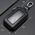 thumbnail image 6 of BAETEUY Car Keychain Case with Smooth Zipper Quick Closure Easy Grip Faux Leather Anti-scratch Auto Key Cover Keyless Entry Key Holder, 6 of 8