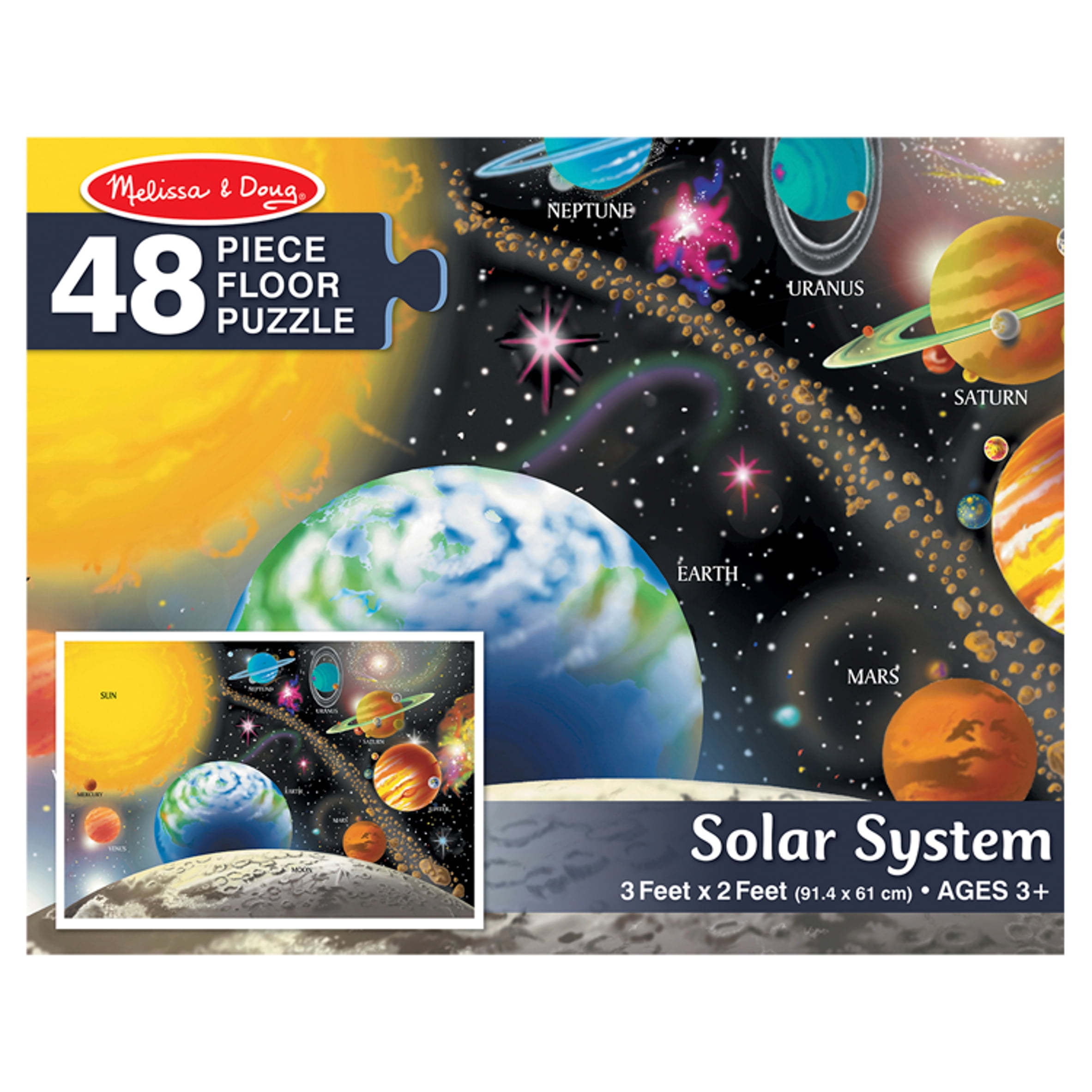 Melissa & Doug Solar System Floor Puzzle MCI EA