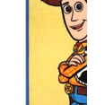 thumbnail image 6 of Toy Story Space Kids Throw Blanket, Soft Coral Fleece, Yellow, Disney, 46" x 60", 6 of 9