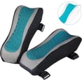 thumbnail image 1 of Elevate Your Comfort With Memory Foam Arm Rest For Office And Home Use, Cooling Comfort, Ergonomic Elbow & Forearm Support For Enhanced Sitting Posture, Set Of 2, 1 of 5