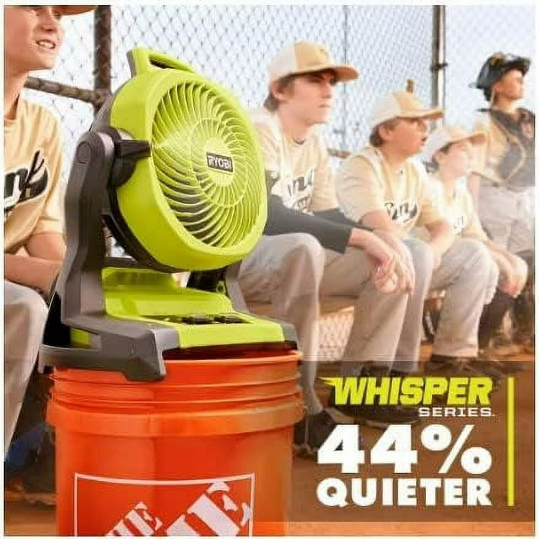 Ryobi battery misting fan sale