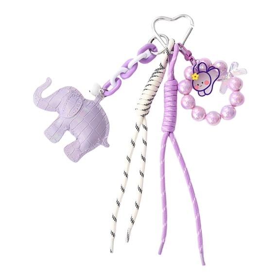 Huhudde Sophisticated Bag Pendant Elegant Keychain Lovely Bags Accessory Purse Charm for Commuting Shopping and Social Event