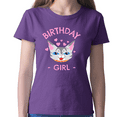 thumbnail image 2 of Birthday Shirt Girl Cute Girls Birthday Shirt Cat Birthday Shirts Birthday Girl Gifts, 2 of 6