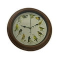 thumbnail image 1 of Reloj de pared de 10 pulgadas, práctico reloj de pared Songbird, reloj redondo para decoración de aniversario de boda, 1 of 8