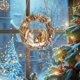 thumbnail image 4 of Fiudx Decoraciones navideñas para interiores Adornos de belén Adornos navideños colgantes Natividad Adornos de belén para Navidad 111 Adornos navideños de belén Decoración religiosa, 4 of 7