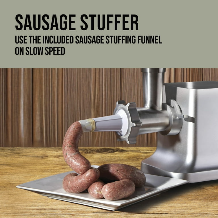 Mossy Oak #12 Electric Meat Grinder & Sausage Stuffer with 2