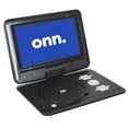 thumbnail image 2 of onn 10-Inch Black 480p Portable DVD Player Kit with Screen Swivel and Built-in Speakers, 2 of 13