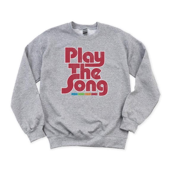 Play The Song Sixers Basketball 76ers Fan Sports DJ SweatShirt Unisex, up to 5XL