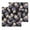 Purple Blue Black, variant on Farmhouse Flowers Kitchen Dish Towels for Drying Dishes Set of 3, Botanical Purple Blue Floral Plants Waffle Weave Microfiber Hand Tea Bathroom Towels Quick Dry & Absorbent Towel 12x12