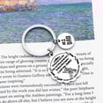 thumbnail image 3 of kusrkot Father's Day Gift Jewelry Accessory Simple Best Dad Ever Gifts Keyring for Dad, 3 of 9