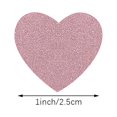 thumbnail image 2 of Glitter Heart Stickers, Sealing Stickers, Decorative Labels, 300 PCS Glitter Heart Stickers Roll, Self Adhesive Sparkling Heart Labels for Valentine's Day Wedding Gift Wrap Envelope Seals Decor, 2 of 5