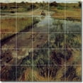 thumbnail image 1 of Ceramic Tile Mural-William Chase Country Painting 398. 40" w x 40" h using (25) 8 x 8 ceramic tiles, 1 of 3