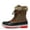 BROWN, variant on Women Waterproof Winter Warm Snow Boots Comfort Outdoor Flat Mid Calf Boots MONTE_01 GREY Size 10