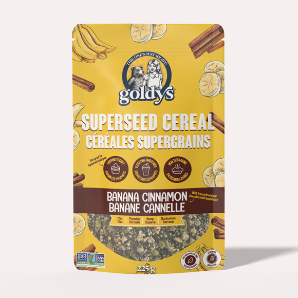 Banana Cinnamon Cereal 225g, 1EA