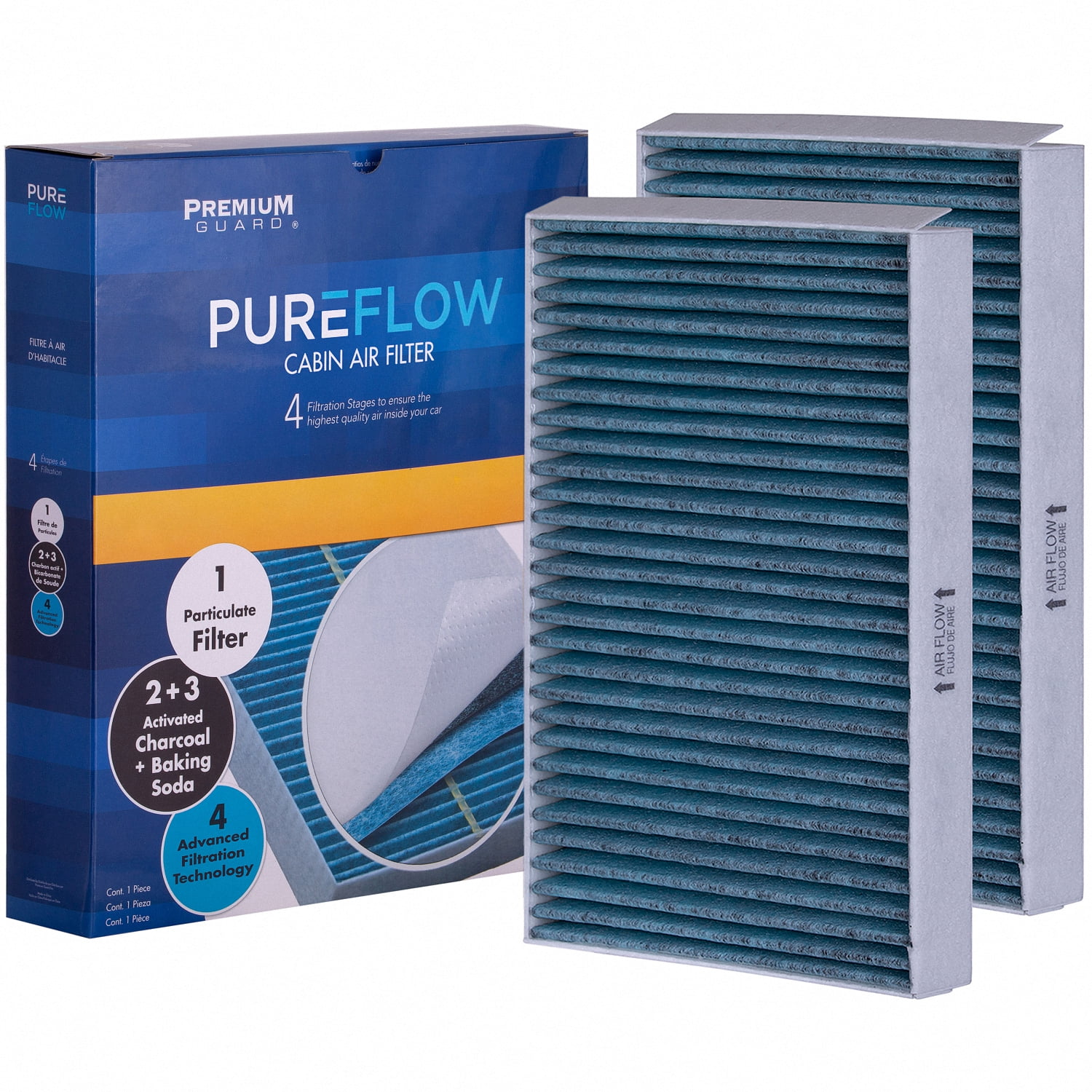 PG Cabin Air Filter PC4218X | Fits 2007-2011 Mercedes-Benz S550, 2007-2010 CL550, 2008-2011 S63 AMG, 2007-2013 S600, 2008-2011 CL63 AMG, 2007-2013 S65 AMG, 2008-2011 S450, 2010-2013 S400