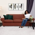 thumbnail image 2 of CHUN YI Housse de Canapé avec Housse de Coussin Séparée Extensible à Carreaux, 2 of 7