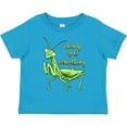 thumbnail image 3 of Inktastic Praying Mantis- Clearly Up to Something Boys or Girls Toddler T-Shirt, 3 of 5