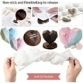 thumbnail image 4 of Heart Molds for Chocolate 8.7 Inch large Silicone Cake Mold, 2 PC Silicone Letter Mold and 4 PC Hammer for Valentine Candy Mousse Cake, 4 of 4