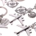 thumbnail image 2 of Keychains No Matter Where Pendant Travel Keyring Handmade Gift For Traveler, 2 of 4