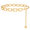 Gold, variant on JASGOOD Women Metal Waist Chain Belt Adjustable Body Link Belts Ladies Fashion Chain for Jeans Dress