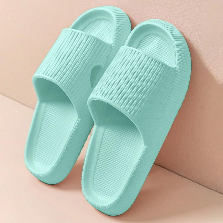 Sandal boyz mint slides Senior Boys Mint Striped Slide|BAH - REDTAG main image 2