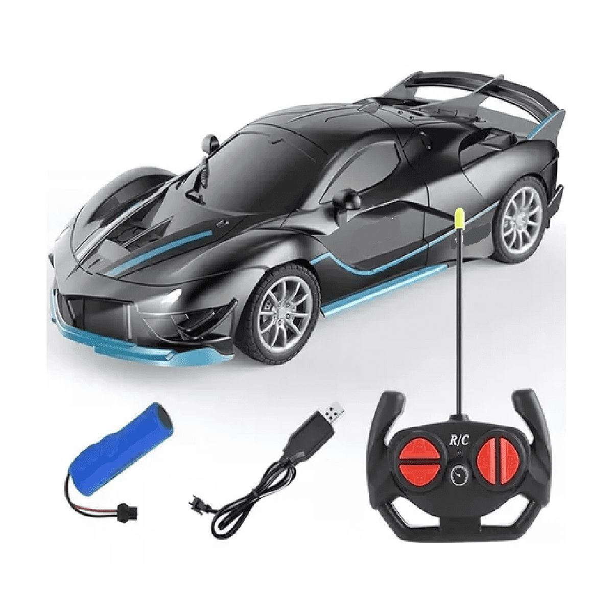 Carro Control Remoto Recargable Para Niños 1:18 Recargable