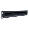 thumbnail image 3 of Intellinet 19" Cable Entry Panel, 2U, with Brush Insert, Black - Rack cable entry panel with brush - black, RAL 9005 - 2U - 19", 3 of 3