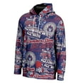 thumbnail image 2 of Men's ProSphere Navy SummerSlam 2025 Allover Print Pullover Hoodie, 2 of 3