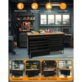thumbnail image 7 of M optimized 61" Rolling Tool Chest with 9 Drawers, Lockable Tool Cabinet with Wheels, Mobile Workbench for Garage and Workshop Storage, Large Rolling Tool Chest, 7 of 7
