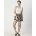 thumbnail image 5 of Moomaya Stylish Printed Women's Shorts - Regular Fit Casual Summer Shorts, 5 of 9