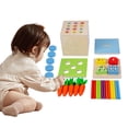 thumbnail image 3 of kusrkot Boîte de Permanence de l'Objet Montessori Jeu de Correspondance de Formes pour Tout-Petit de 3 Ans, 3 of 9