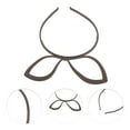 thumbnail image 3 of Unique Bargains 1 Pc Cute Frosted Animal Headbands for Women Dark Brown, 3 of 6