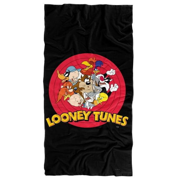 Looney Tunes Beach Towel, 30"x60" Logo Group Beach Towel