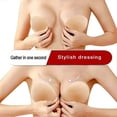 thumbnail image 3 of 1 Pair Women's Invisible Sticky Bra Adhesive Backless Strapless Push Up Bra Reusable, 3 of 5