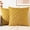 Mustard Yellow, variant on decorUhome Set of 2 Decorative Throw Pillow Covers 18X18, Soft Pillow Covers for Couch, Cream White