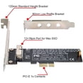 thumbnail image 3 of PCI Express PCI-E 1X to 12+16Pin 2013-2017 Mac Pro Air SSD Convert Card for A1493 A1502 A1465 A1466,2 Pcs, 3 of 5
