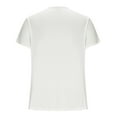 thumbnail image 7 of Casual Loose T-Shirts for Men Summer Athletic Solid Active Tops Crewneck Short Sleeve Tees, 7 of 7