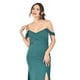 thumbnail image 4 of Vestido de noche de tirantes caidos Roman Fashion / Juvenil, 2003 (Verde botella) verde oscuro CH, 4 of 5