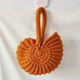 thumbnail image 6 of Hoboes Handbags Women Handwoven Seashells Clutches Purse Toted Bags Top Handle Bag, 6 of 18