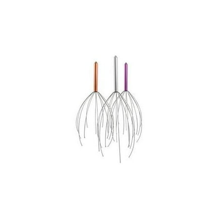 Living Health Products HEAD-TRIP-301 Scalp Massager - Head Scratcher - Regular Handle, Wire Head Massager (Colors May