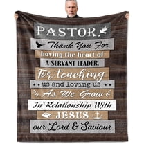 Pastor Appreciation Gifts Pastor Gifts for Men Unique Pastor Gifts Fathers Day Blanket for Men Gifts for Pastor Christian Gifts for Men Religious Gifts for Men Gifts for Pastor Blanket 60x50 Inch