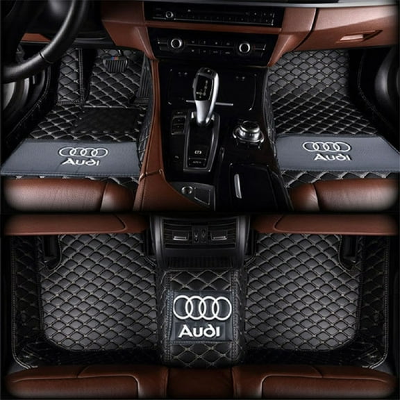 Audi A4 2016-2022 Waterproof Leather Car Floor Mats Car Carpet