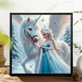 thumbnail image 2 of Frozen  Diamond Painting Kits for Adults, DIY 5D Round Full Drill Art Perfect for Relaxation Wall Decor crafts, holiday Home Wall Art Decoration 11.81x15.75inch, 2 of 6