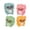 B#02, variant on Funny Dinosaur Squishy Fidget Toys for Adults Soft Silicone Sensory Gadget Realistic Cartoon Glasses Office Desk Accessory Slow Rising Tactile Tool 1 Pack
