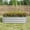 Silver, variant on Jopath 2PCS Black Metal Raised Garden Bed, Rectangle Raised Planter for Flowers Plants Vegetables Herb 4x2x1Ft
