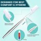 thumbnail image 3 of Cepillo de dientes desechable Navona 100 unidades con pasta de dientes 5g x100, 3 of 7