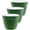 Green-gold/White, variant on DecoPots - Self Watering Planter - Modern Flower Pot with Water Level Indicator for All House Plants, Flowers, Herbs Diameter 7.9", Gold/Black