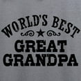 thumbnail image 3 of CafePress - World's Best Great Grandpa Zip Hoodie - Zip Hoodie, Classic Hooded Sweatshirt with Metal Zipper, 3 of 4