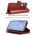 thumbnail image 3 of Takfox Galaxy S25 Edge Case,for Samsung Galaxy S25 Edge 6.7" Wallet Phone Case,Takfox PU Leather Magnetic Detachable Card Holders Shockproof Kickstand Protective [Flip Folio Cover] Wine, 3 of 9