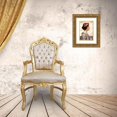 thumbnail image 3 of John William Godward 12x14 Gold Ornate Wood Frame and Double Matted Museum Art Print Titled - Megilla (1921), 3 of 4